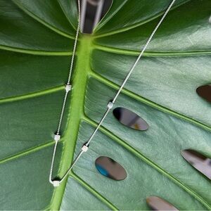 S925 sterling silver necklace